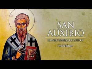 SAN AUXIBIO, Obispo