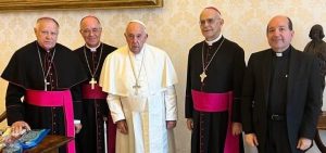 El Papa Francisco recibió en Audiencia a la Presidencia de la Conferencia Episcopal Venezolana (CEV)