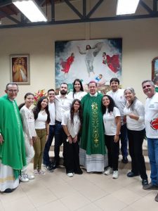 Martes 17 de septiembre Monseñor vistito la parroquia Nuestra Señora del Rosario de Fátima al este Barquisimeto