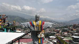 Inauguran “Cristo Paisa” de 11 metros elaborado con impresión 3D en Colombia