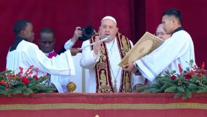 El papa Francisco imparte la bendición ‘Urbi et Orbi’ por Navidad 2024
