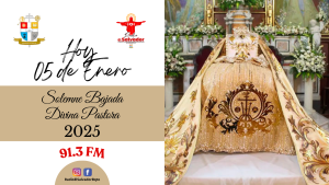 Hoy 05 de enero la solemne bajada de la Divina Pastora