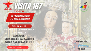 Recorrido de la Divina Pastora en su visita 167 a Barquisimeto