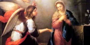 Hoy celebramos la Solemnidad de la Anunciación del Señor