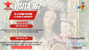 Recorrido de la Divina Pastora en su visita 167 a Barquisimeto (marzo 2025)