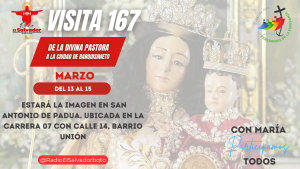 Recorrido de la Divina Pastora en su visita 167 a Barquisimeto (marzo 2025)