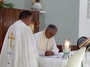 Toma de Posesión del Padre Eloi Hernández en la Parroquia San Agustín