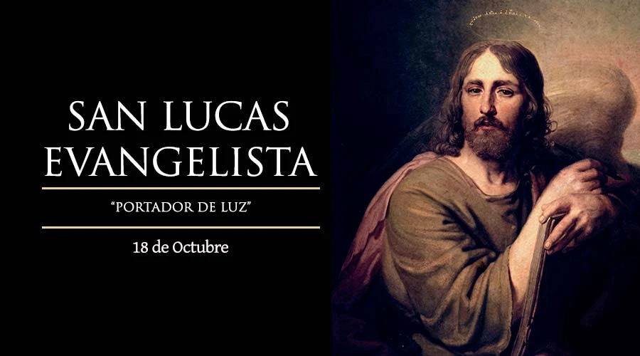 Hoy celebramos a San Lucas Evangelista, patrono de los médicos y artistas Hoy celebramos a San Lucas Evangelista, patrono de los médicos y artistas